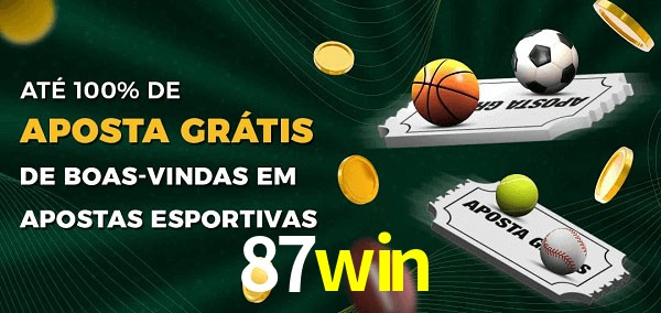 87win Ate 100% de Aposta Gratis