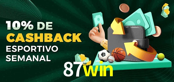 10% de bônus de cashback na 87win
